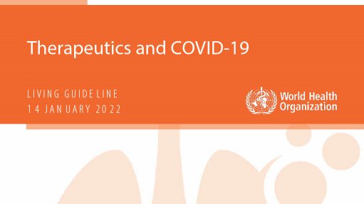  Therapeutics and Covid-19: living guideline