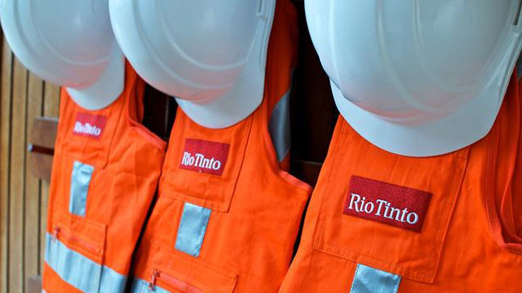 Image shows hard hats and high-vis vests with the Rio insignia 