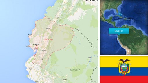 Image of Ecuador map/flag