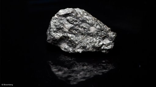 An image of a cobalt nugget arranged for a photograph in Toronto, Ontario, Canada, on Saturday, 14th October 2017