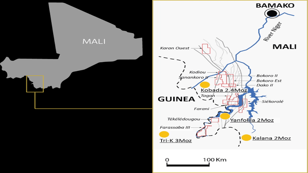 Image of Sanankoro location map