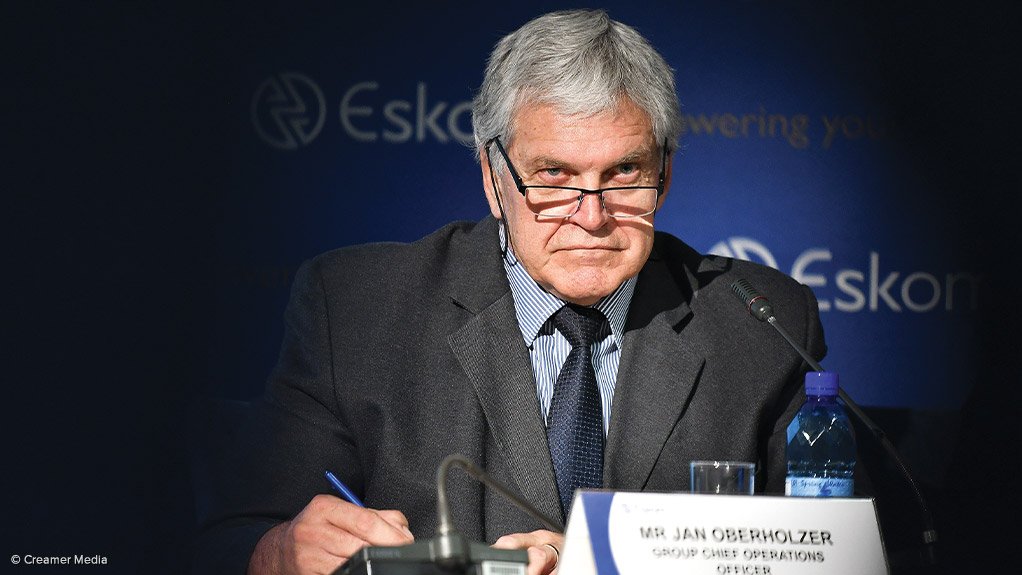 Eskom COO Jan Oberholzer