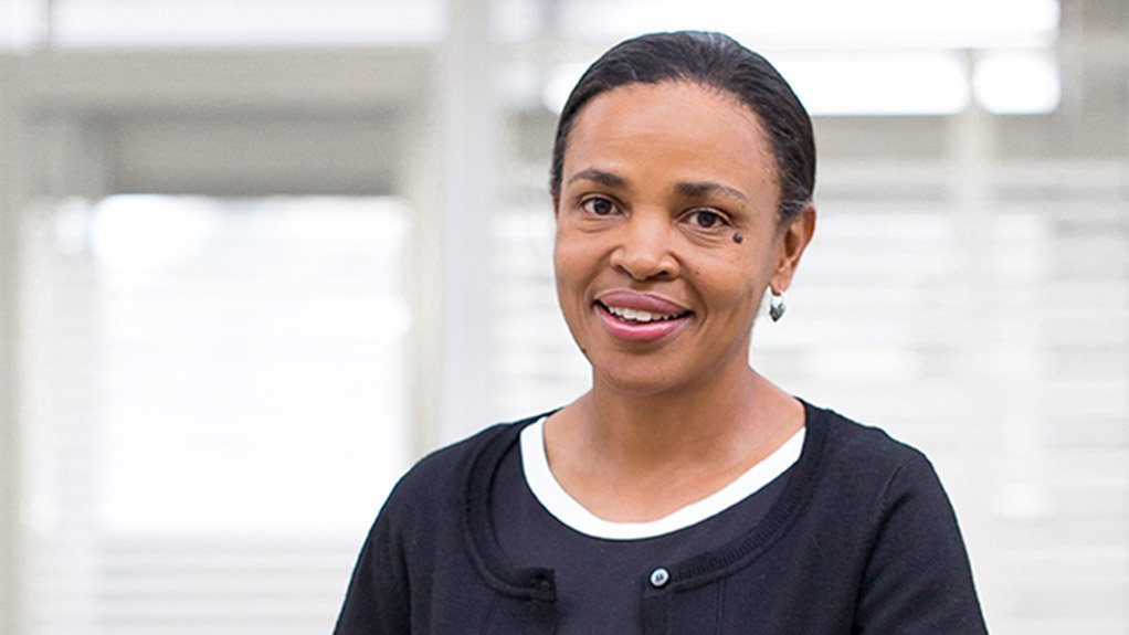 An image of Transnet CEO Portia Derby 