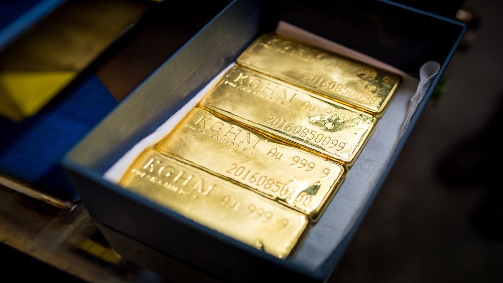 Image of gold bar from KGHM Polska Miedź 