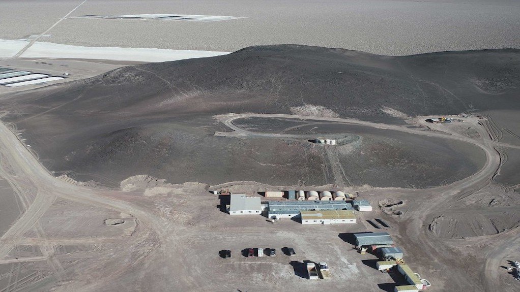Aerial view of the Tres Quebradas project