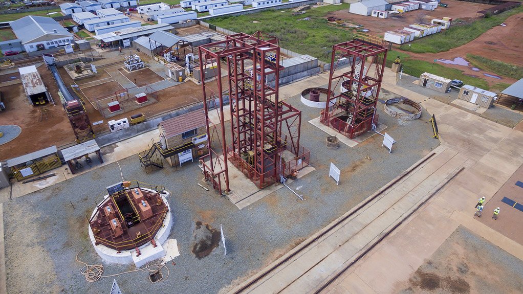 Murray & Roberts Cementation operates an extensive training facility at its Bentley Park premises, outside Carletonville
