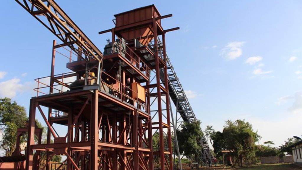 A photo of Kilimapesa gold mining and processing operations in Kenya