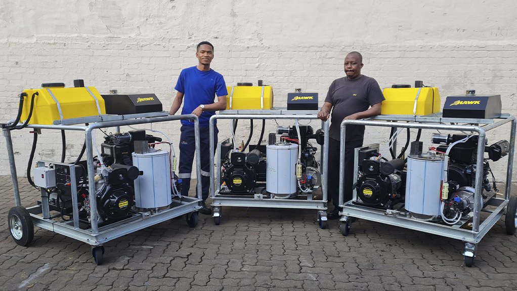 DRC miner commissions Hawk Pumps for high-pressure washers