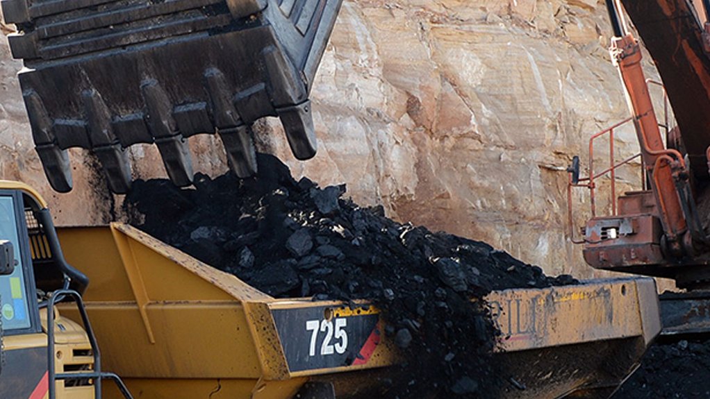 Coal dump truck