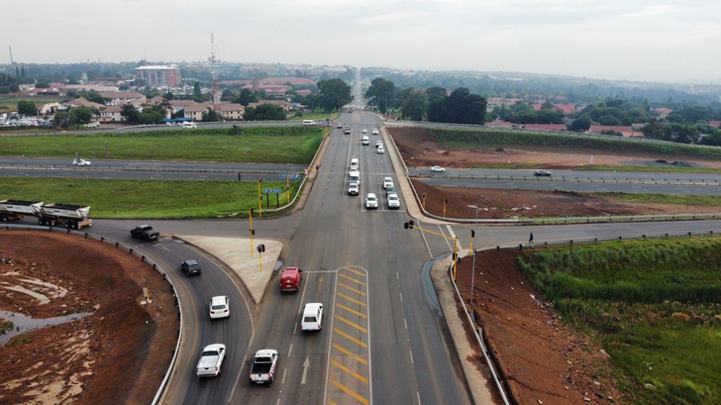 Image of the OR Tambo interchange on the N4
