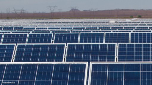 Photo of solar panels