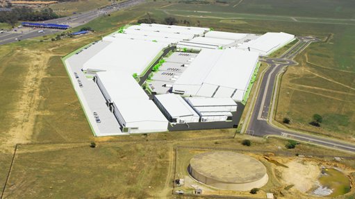 An aerial view of Rand Airport