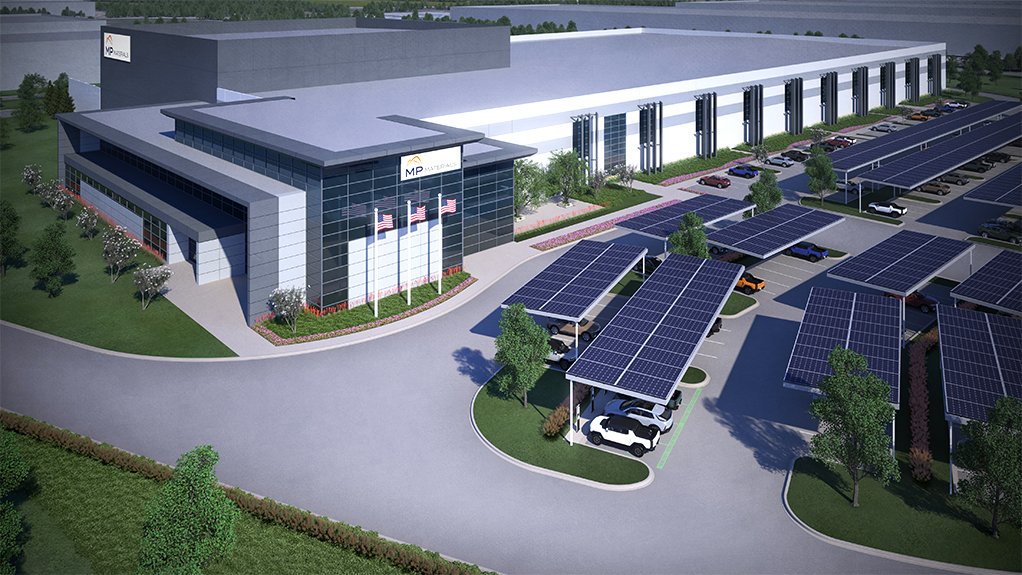 Artist's impression of the Fort Worth  magnet manufacturing facility