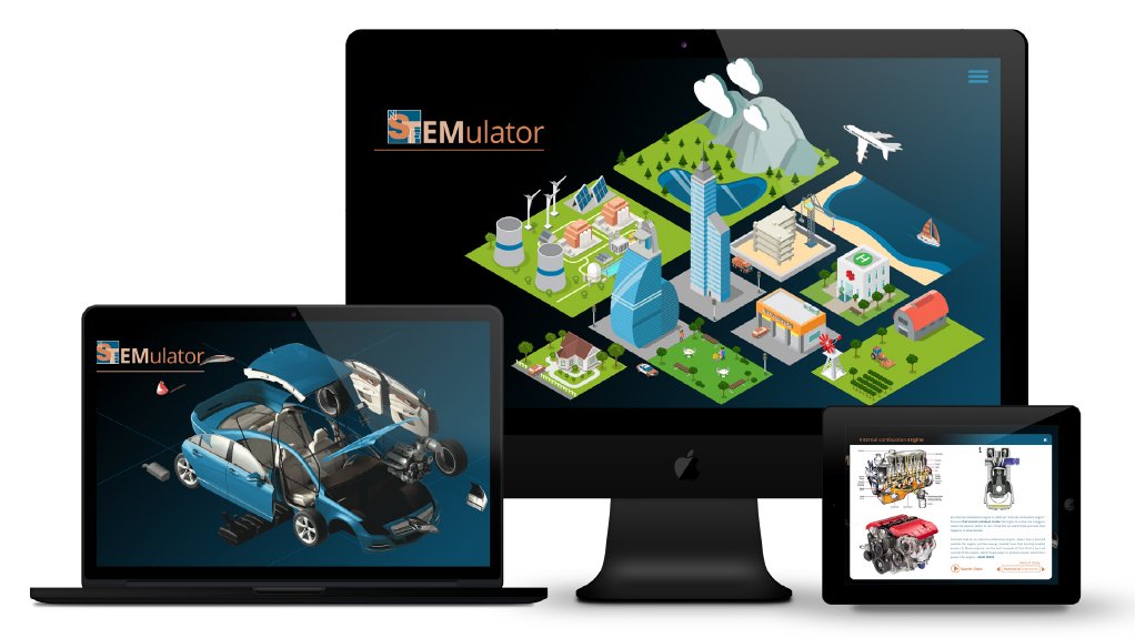 Image of he STEMulator portal that has been developed by the NSTF to encourage learning in STEM fields