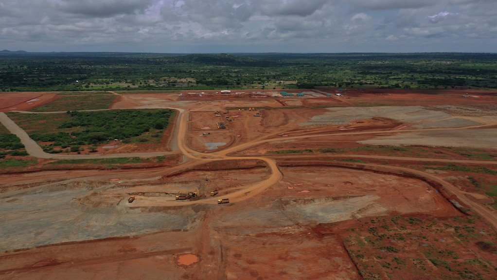 Image of pit operations at the Singida gold project