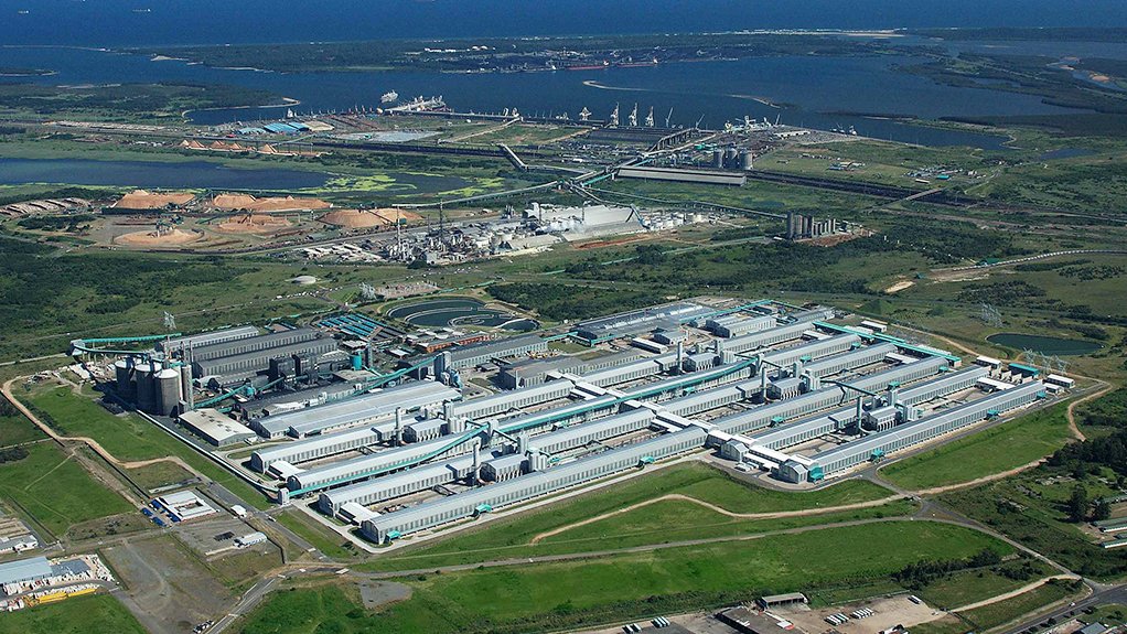 South32's Hillside aluminium smelter