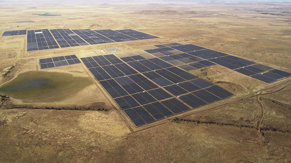 An image of a solar plant built by Scatec