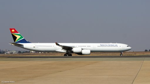 South African Airways plane 