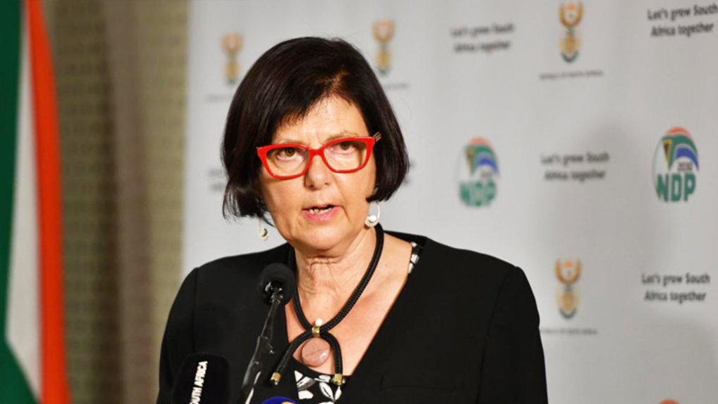 A photo of Forestry, Fisheries and the Environment Minister Barbara Creecy
