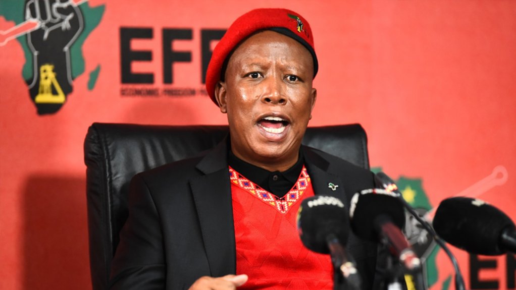 EFF Leader Julius Malema