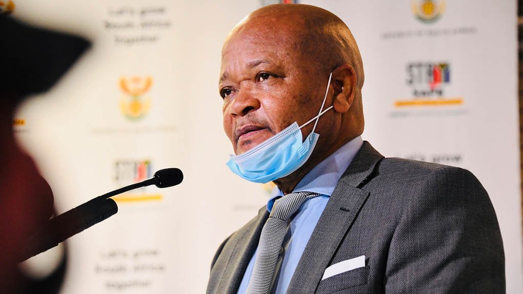 Image of Minister of Water and Sanitation Senzo Mchunu