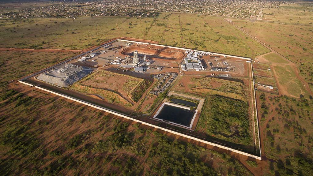 Aerial view of Platreef mine