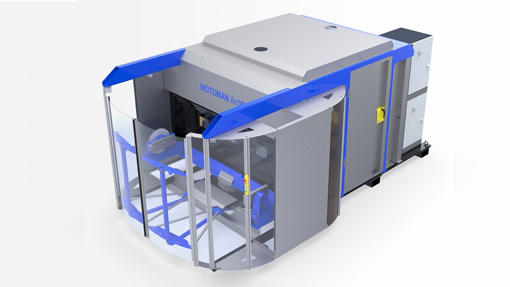 Image of the ArcWorld robotic welding solution in a box