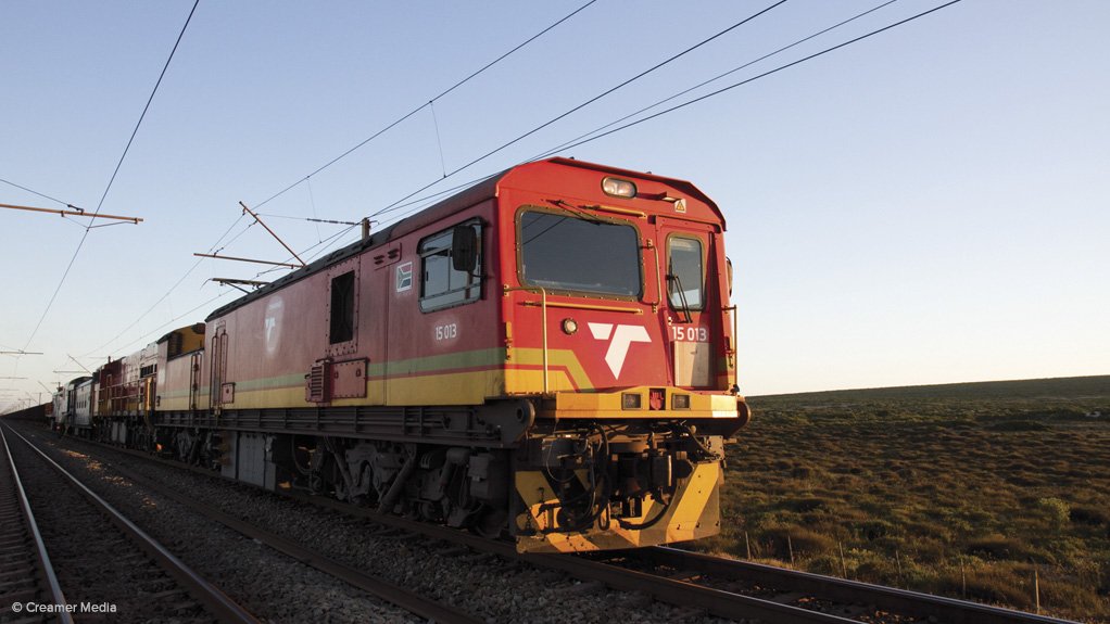 A Transnet train