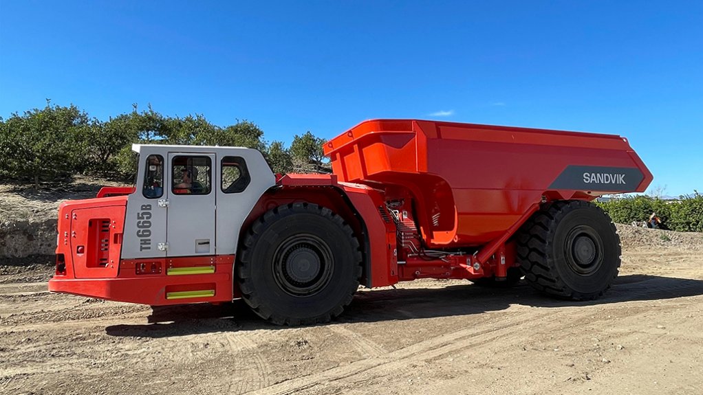 The Sandvik TH665B prototype