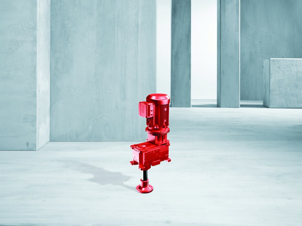 An SEW-Eurodrive M-Series air-cooled condenser drive
