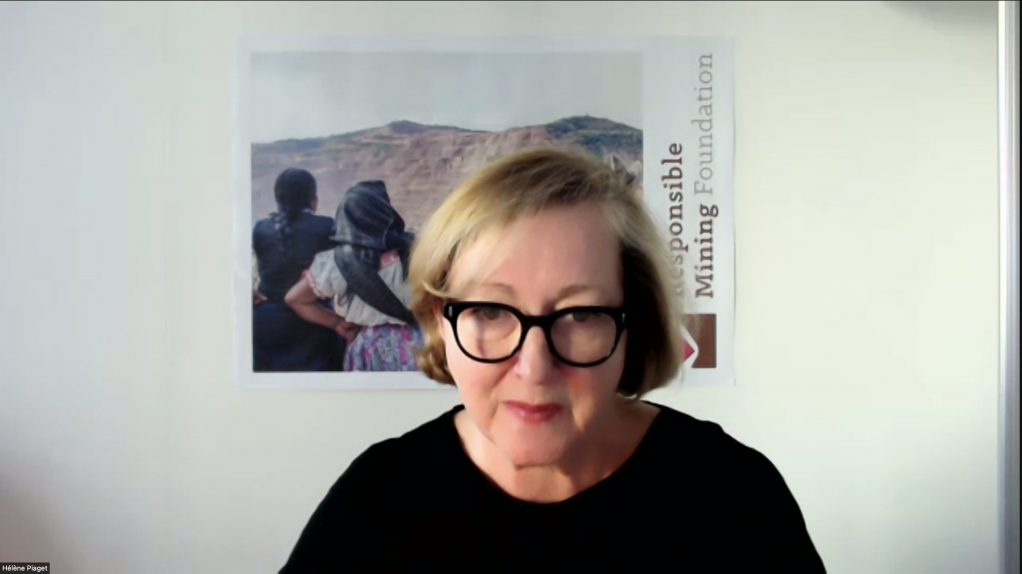 Responsible Mining Foundation CEO Hélène Piaget