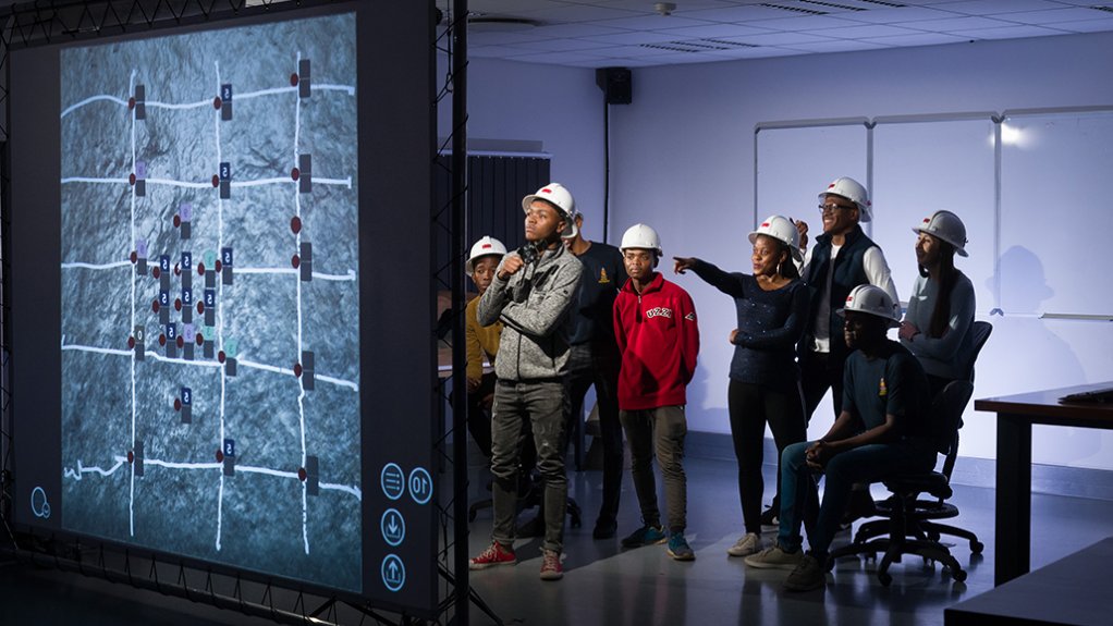 An image showing mining engineering students at the University of Pretoria