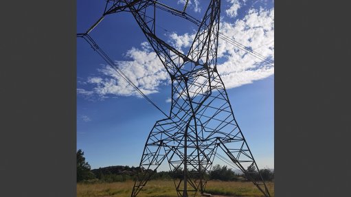 Vandalised infrastructure on the 400 kV Vulcan transmission line