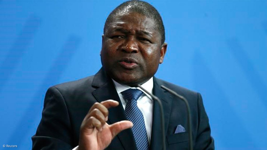 Image of President of Mozambique Filipe Nyusi
