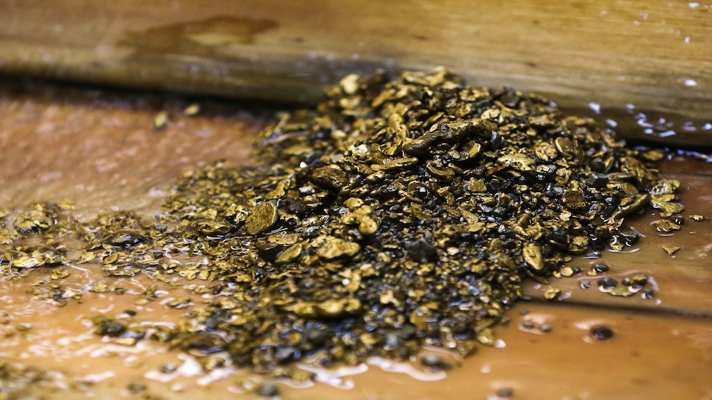 Image of gold ore