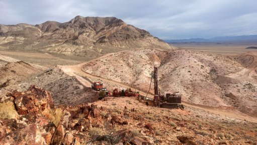 An image of drilling in Nevada