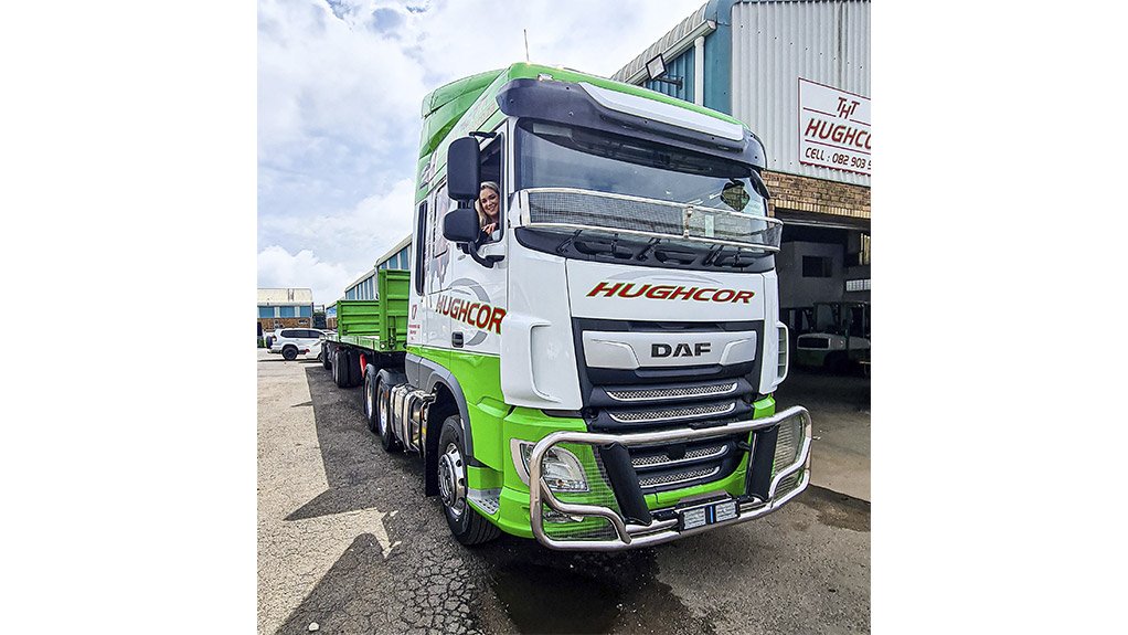 Hughcor takes delivery of its first ever DAF truck