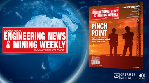 Engineering News and Mining Weekly cover image