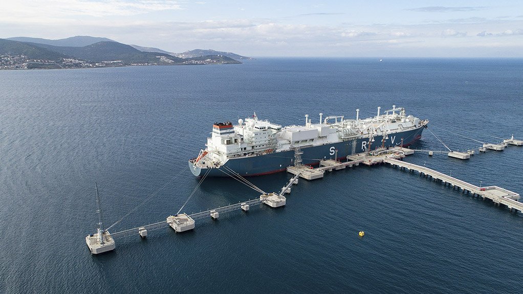 Image of the Matola LNG terminal