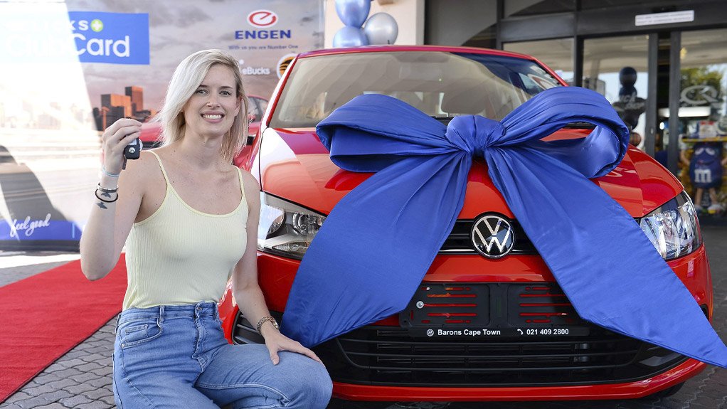 Lucky Kuils River local wins new VW Polo in Engen competition 