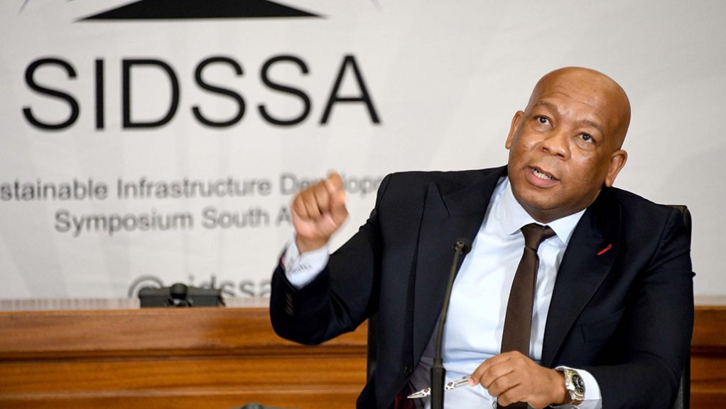 Infrastructure South Africa head Dr Kgosientsho Ramokgopa