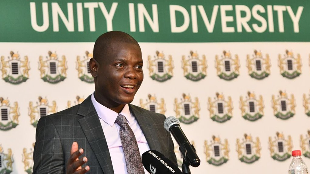 Justice and Correctional Services Minister Ronald Lamola