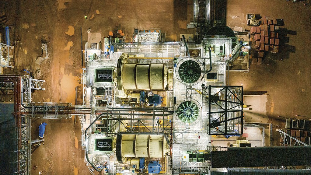 Kamo-Kakula's Phase 1 processing plant