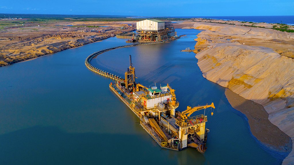 Kenmare's Moma Titanium Minerals mine, in Mozambique