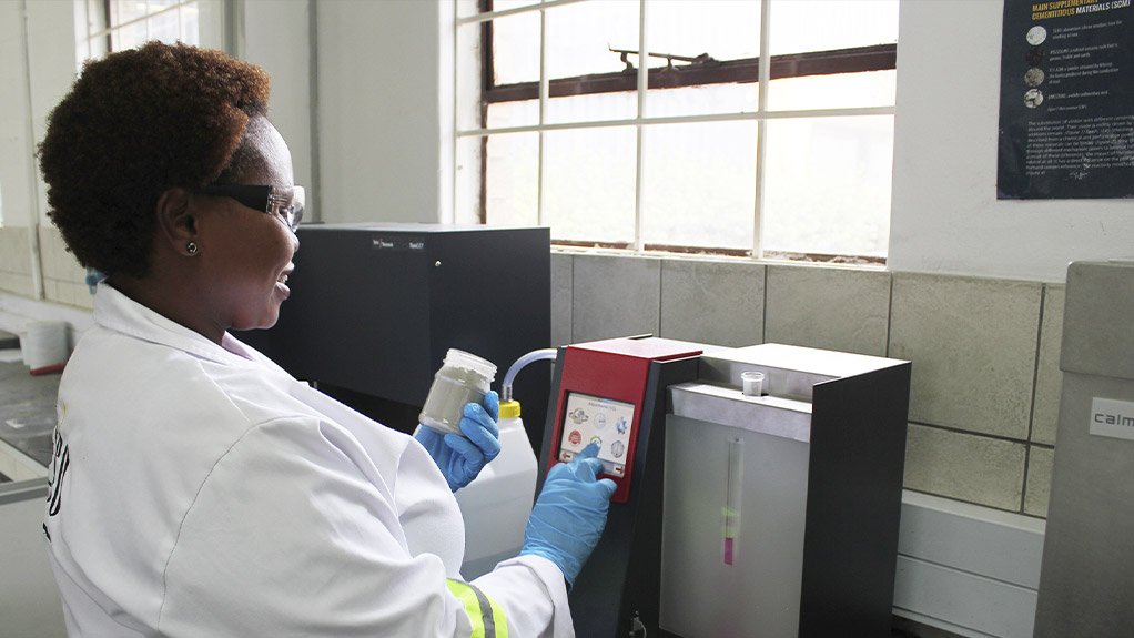 Testing with the electronic air permeability instrument, designed to determine the a-specific surface area of cement