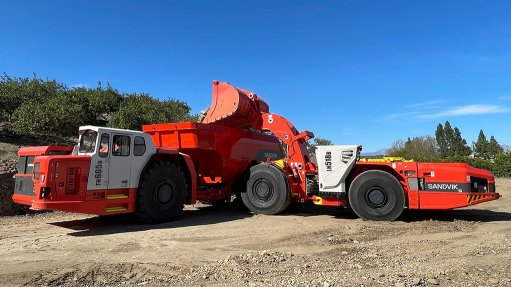 Sandvik Mining and Rock Solutions' 18 t LH5188 loader