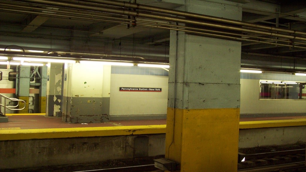 Image of subway at Penn Station