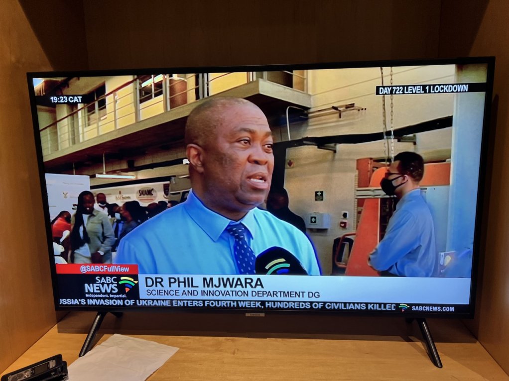 Science and Innovation Department DG Dr Phil Mjwara 