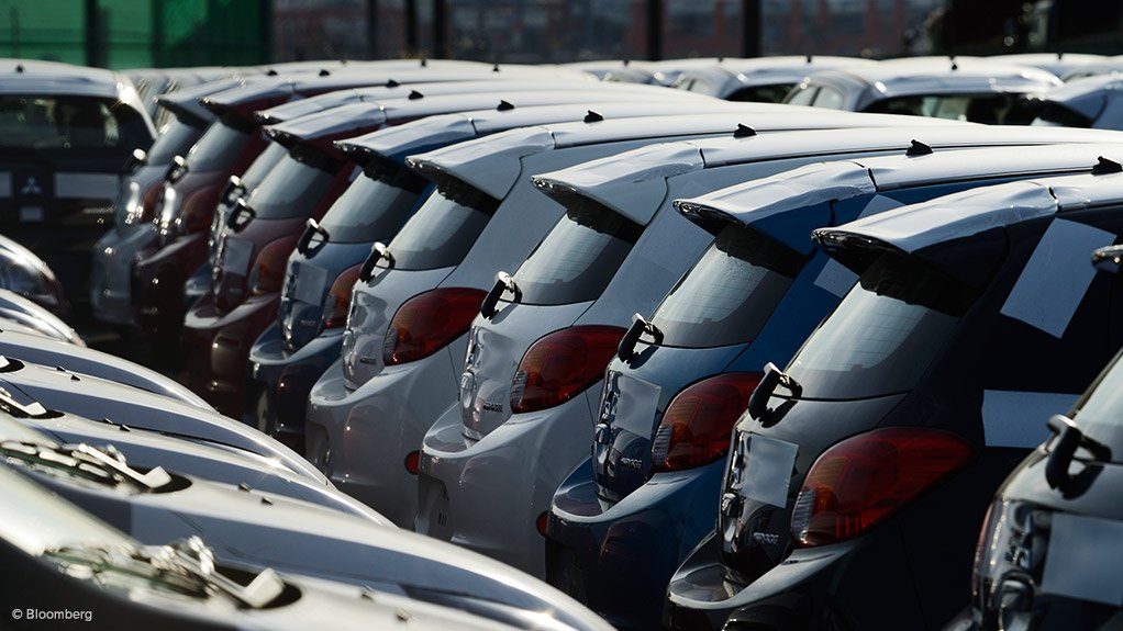 Image of vehicles being exported