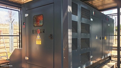 An image of the Elegen generator at the Italian Club Johannesburg